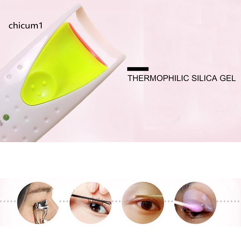 [Hàng mới về] Dụng cụ uốn cong lông mi bằng nhiệt điện cho nữ