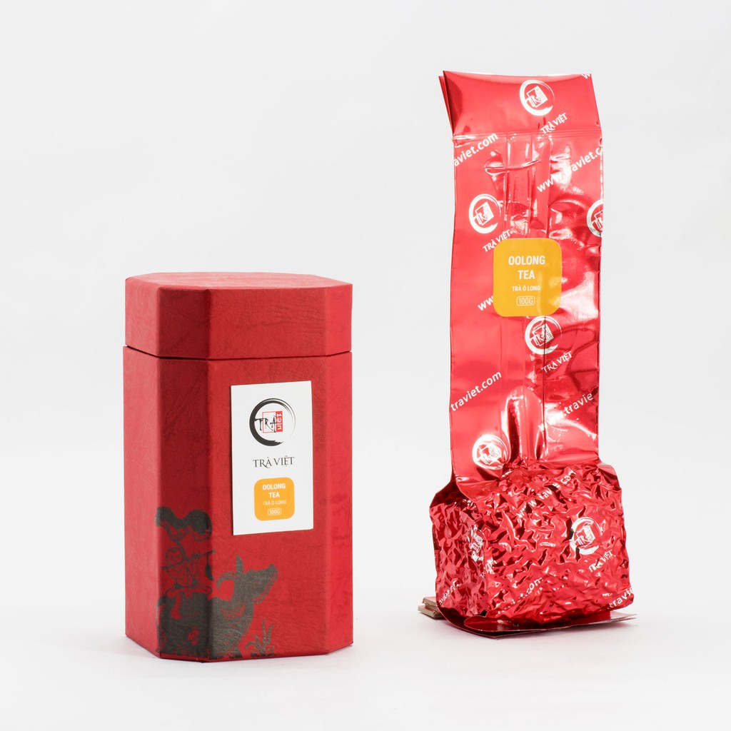 TRÀ VIỆT Hộp Quà Tết Tâm Phúc Giấy Gân Nổi Mỹ Thuật Cao Cấp | BigBuy360 - bigbuy360.vn