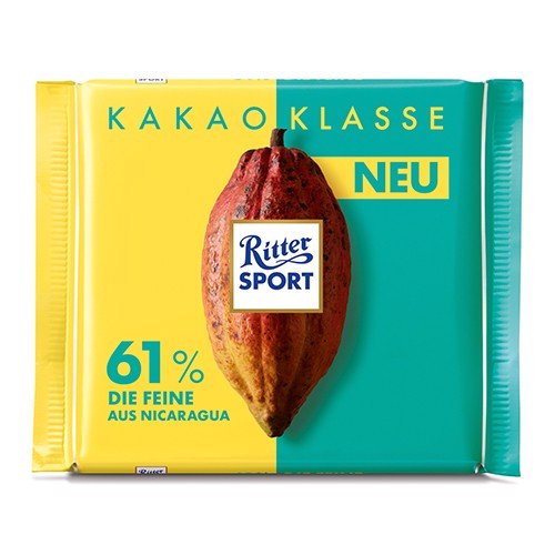 Sô cô la chocolate Ritter Sport Nhập Khẩu Đức -100g