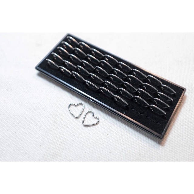 1 Chiếc khuyên tai trái tim JOLLY bằng thép y tế xỏ khuyên Piercing