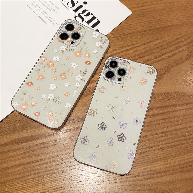 Ốp Điện Thoại TPU Dẻo Trong Suốt Họa Tiết Hoa Nhỏ Xinh Cho OPPO Reno8 Z 8Pro Reno 8 8Z 7 7Z 7Pro 6Z 6 Z Pro 5G 4G 2022