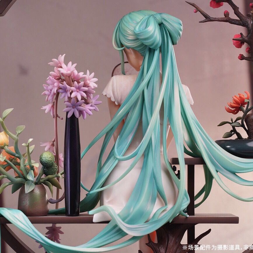 Phiên bản Trung Quốc của Hatsune Miku Shaohua Cheongsam 1/7 mô hình làm bằng tay món quà trang trí mô hình quà tặng