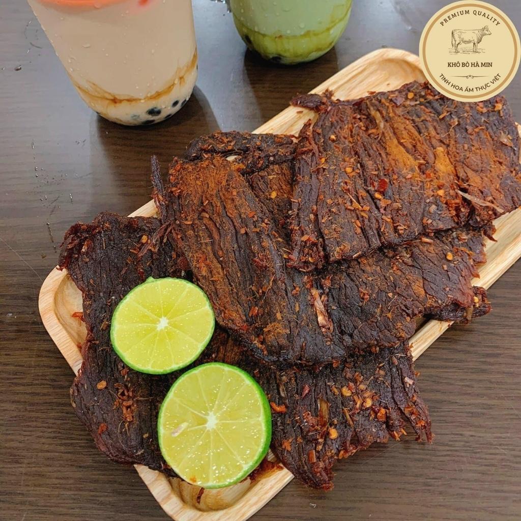 Khô Bò Miếng Mềm 200gr Loại Đặc Biệt Làm 100% Từ Lõi Thăn Bò Chất Lượng Không Chất Bảo Quản Hà Min | BigBuy360 - bigbuy360.vn