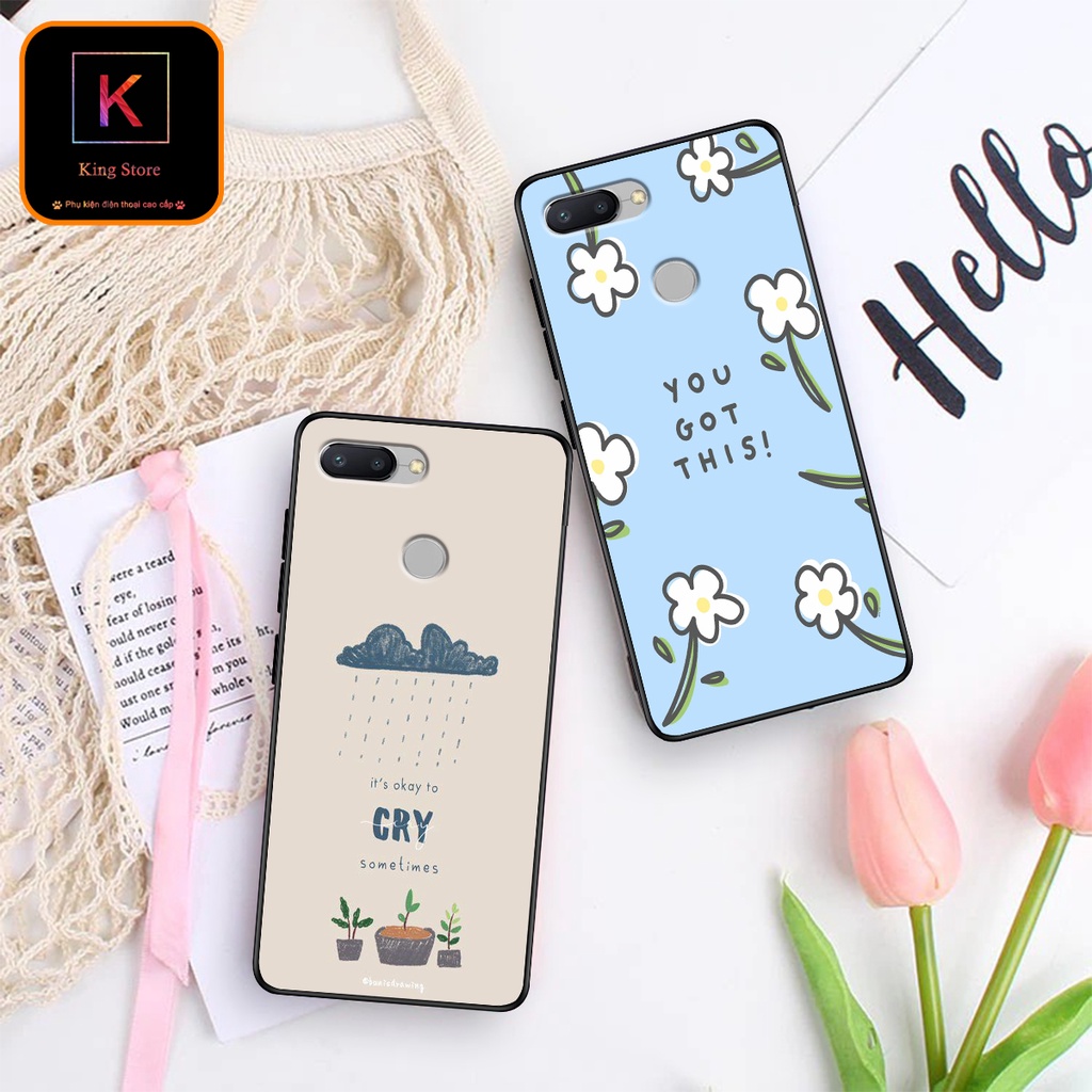 Ốp lưng Xiaomi Redmi 6 - Redmi 6A - Redmi 6X - Redmi 6 Pro - Ốp in hình BlueSky - lưng nhám viền TPU cao cấp