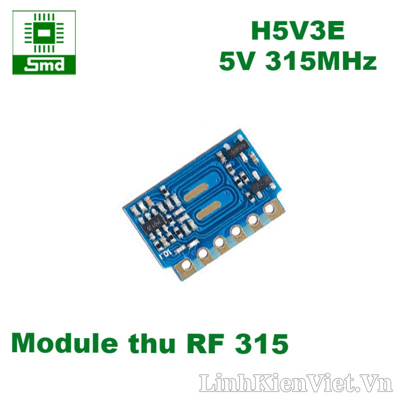 Module thu RF 315 5V(H5V3E)