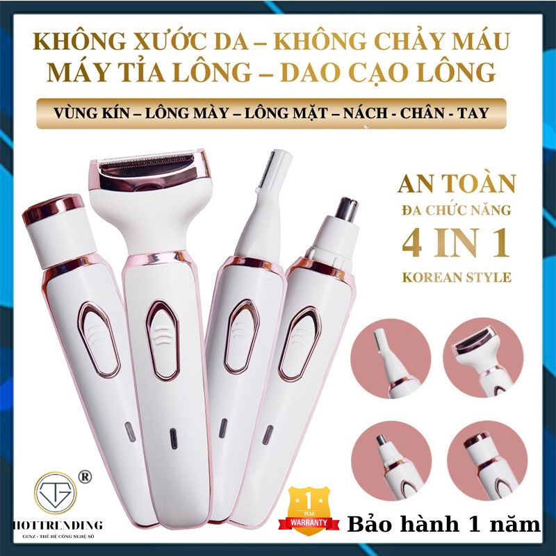 Máy Cạo Lông Mặt Lông Vùng Kín Lông Mày Lông Body Toàn Thân Tỉa Lông M