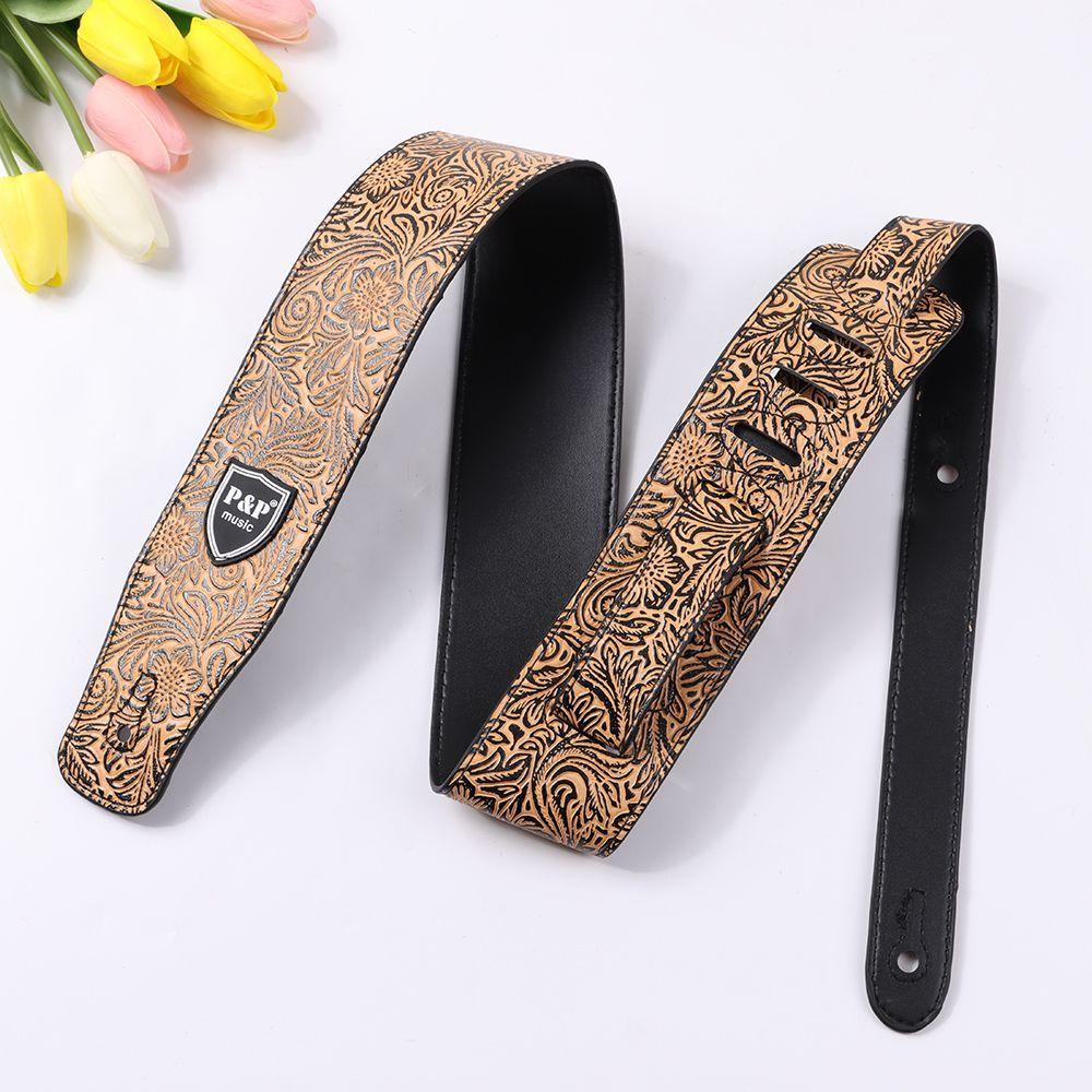 SUSANS Dây Đeo Đàn Guitar Dập Nổi Dành Cho Trẻ Em Và Người Lớn