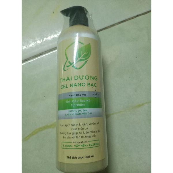 gel nano bạc 625ml