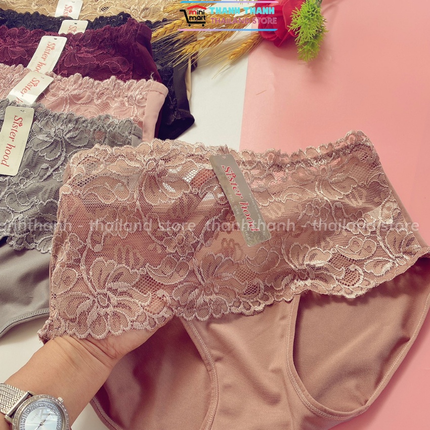 Quần lót nữ thái lan sisterhood-544  – From XL - Chất vải thun lạnh, co giản tốt, mặc rất thoải mái.