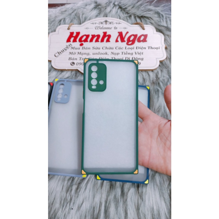 ỐP LƯNG REDMI 9T NHÁM VIỀN