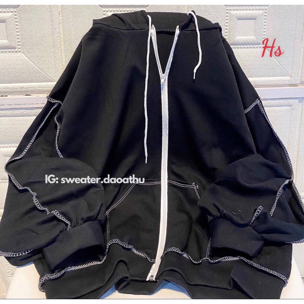 Áo Khoác Hoodie Nam Nữ Viền Chỉ In Madkit Chất Liệu Nỉ Cotton Dày Dặn Wild.Goute SP000814 | BigBuy360 - bigbuy360.vn