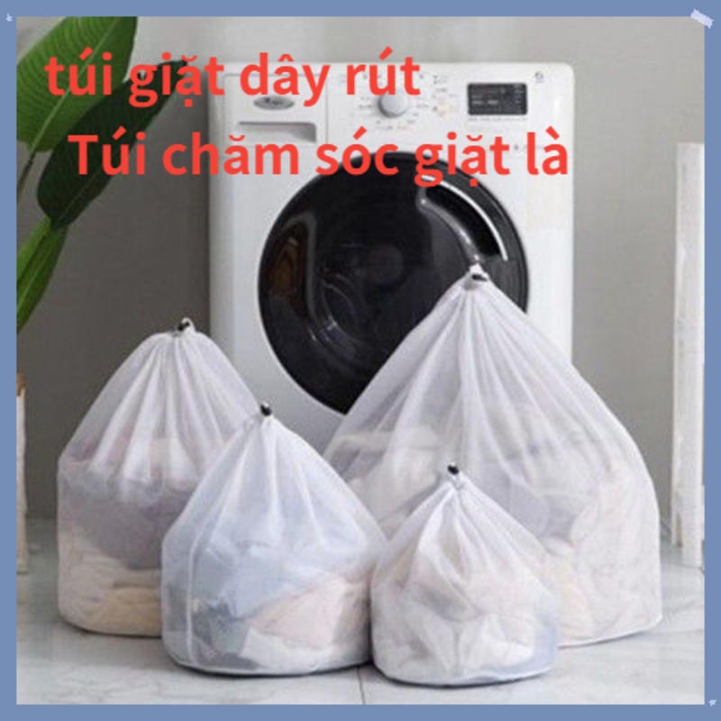 Túi Lưới Dây Rút Giặt Đồ Lót / Với Sức Chứa Lớn Tiện DụngTúi giặt Chuyên dùng cho máy giặt Túi dạng chùm có dung tích lớn Có thể dùng làm túi đựng đồ Túi đựng đồ lót Túi chăm sóc giặt máy Túi giặt công suất lớn Túi giặt lưới mịn Túi lưới thô