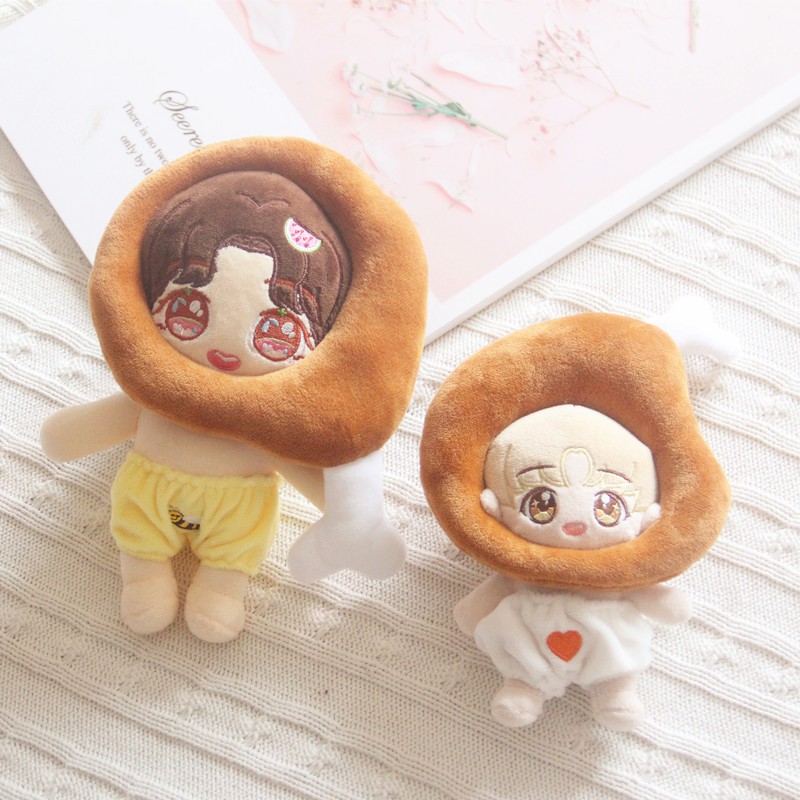 Búp Bê Nhồi Bông Hình Đùi Gà 15cm 20cm Exo Bts