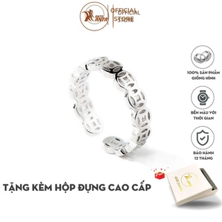 Nhẫn bạc 925 cao cấp Kim tiền bản mỏng, thời trang nữ đẹp - ANTA Jewelry ATJ3024