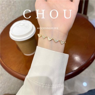 Vòng tay love dây rút | chou accessories |