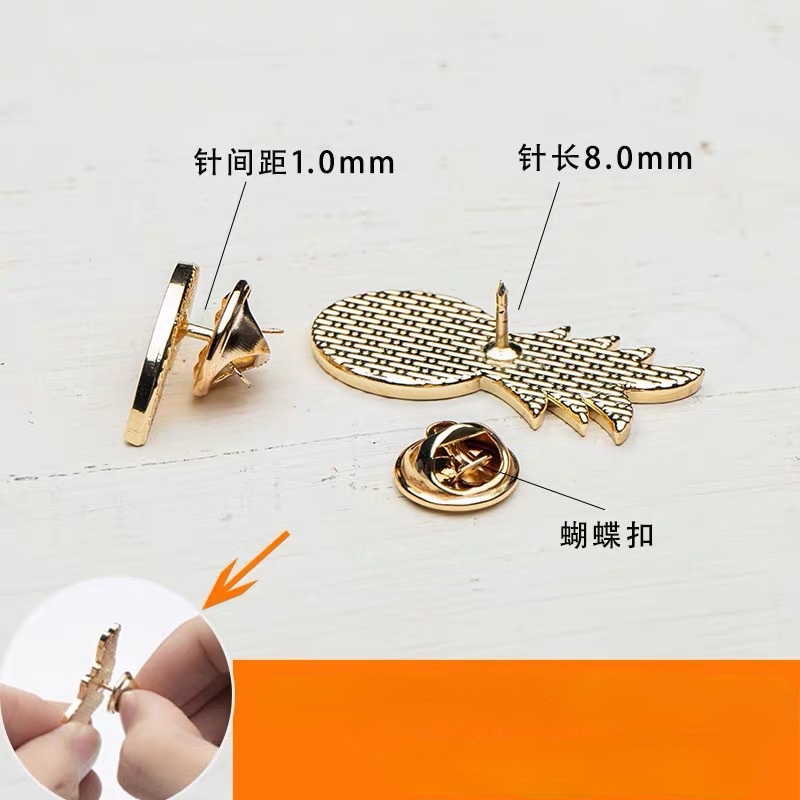 Huy Hiệu Cài Áo Hình Nhân Vật Anime Demon Slayer Drop Oil Drop Kamado Tanjiro Nezuko