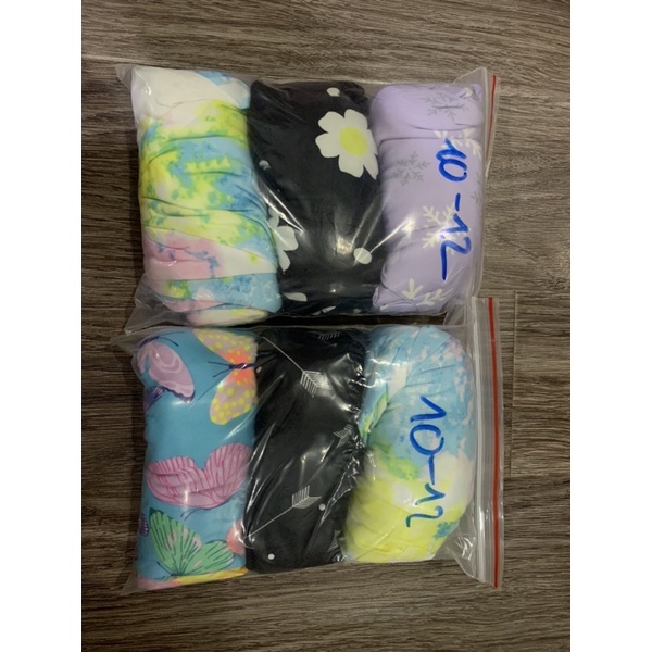 Combo 3q-Quần legging bé gái chất siêu co dãn ko bai dão bé size đại 4-16 tuổi.