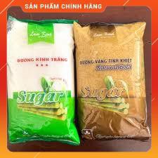 Túi 1kg Đường Kính Trắng/Vàng Xuất Khẩu Lam Kinh