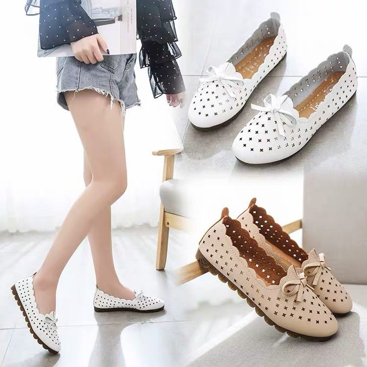 Women's shoes sandals women's shoes trend casual girls' all-round single shoe mesh