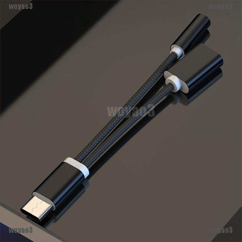 Đầu Chuyển Đổi 2 Trong 1 Từ Type-C Sang Type C