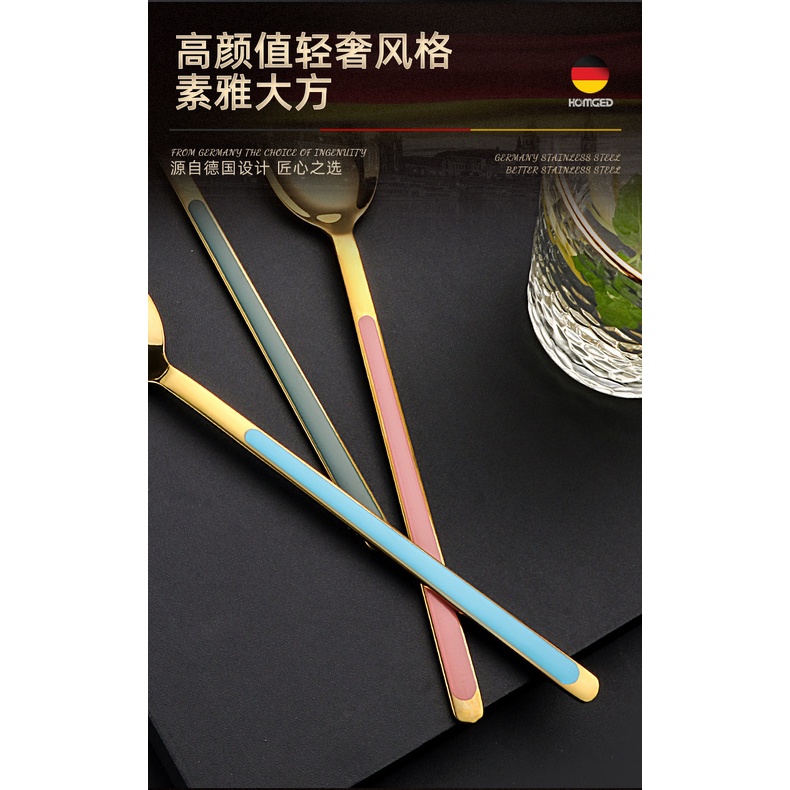 Muỗng Ăn Súp Bằng Thép Không Gỉ 304 Cao Cấp Thân Thiện Với Môi Trường