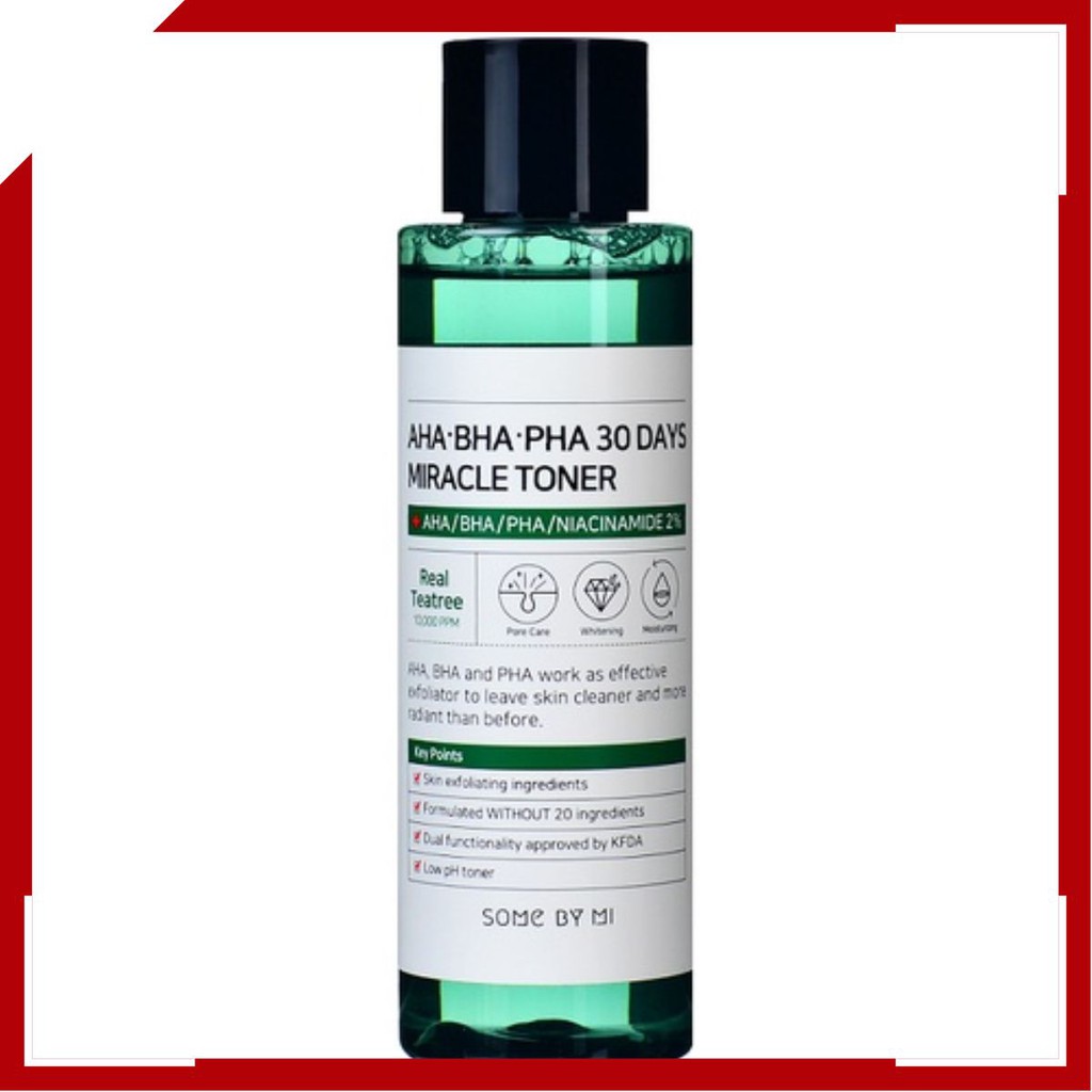 Toner Dưỡng Ẩm Làm Sạch Some By Mi AHA BHA PHA 30 Days Miracle Toner ʚɞ