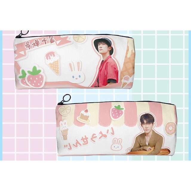 Túi đựng bút TF Gia Tộc TFBOYS TNT Vương Nguyên Vương Tuấn Khải Dịch Dương Thiên Tỉ