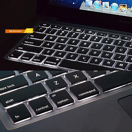 Miếng Dán Tpu Trong Suốt Siêu Mỏng Bảo Vệ Bàn Phím Cho Macbook Pro 11 / 13 / 15 / 17 Inch