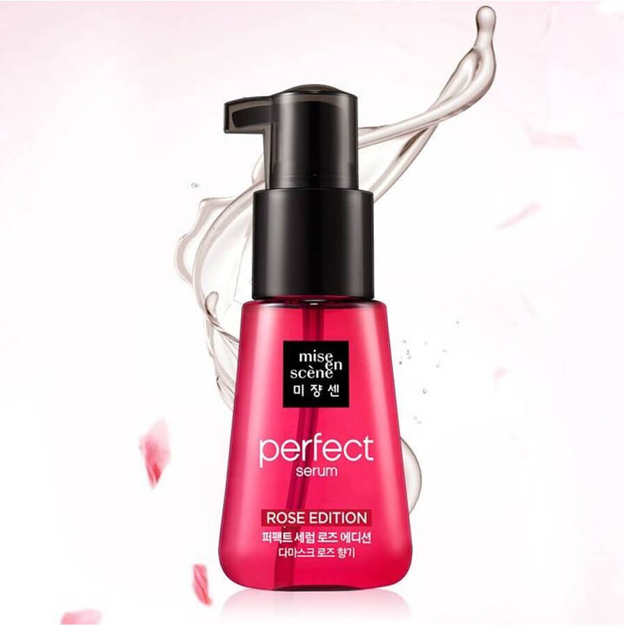 Tinh Chất Dưỡng Tóc Mise En Scene Perfect Serum Rose Edition – 80ml