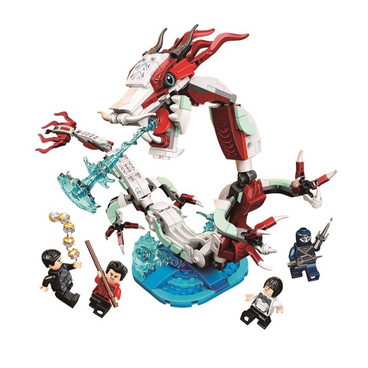 Lego 76177 - Bela 60097 ( Xếp Hình Super Heroes - Battle at Ancient Village Trận Chiến Ngôi Làng Cổ 424 Mảnh )