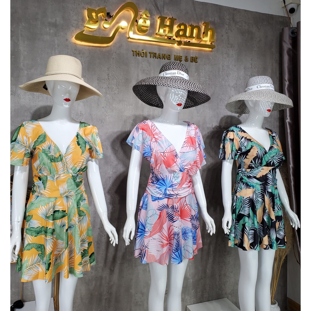 Đồ Bơi Nữ Một Mảnh Kín Đáo Giấu Bụng - Bikini Áo Tắm Váy Bơi Đẹp