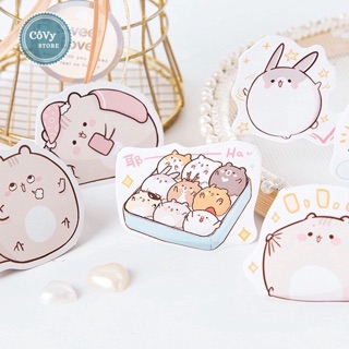 10 Stickers Chuột Mụp Mụp