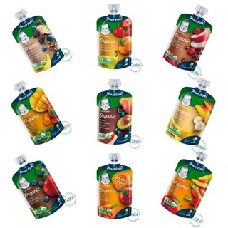 [BÉ 6 THÁNG] TRÁI CÂY NGHIỀN GERBER ORGANIC TÚI 99GR - GABII STORE