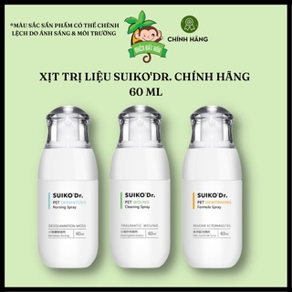 Vật dụng hamster - Xịt chính hãng Suiko'Dr. 60ml dành riêng cho hamster, thỏ, bọ, nhím,.