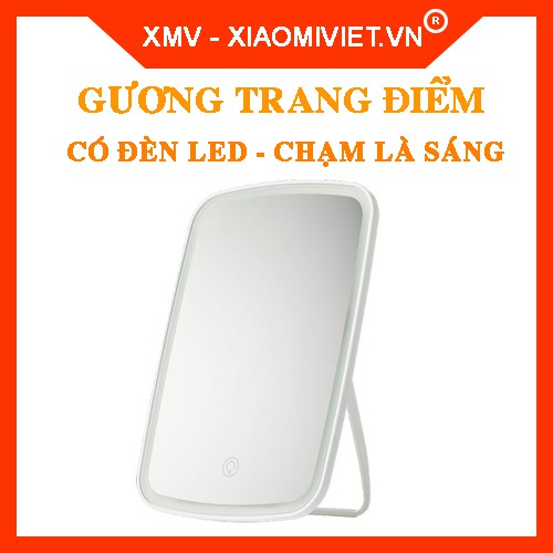 Gương trang điểm đèn LED Xiaomi Jordan Judy NV026 - Pin 1200mAh - Cham là đèn sáng