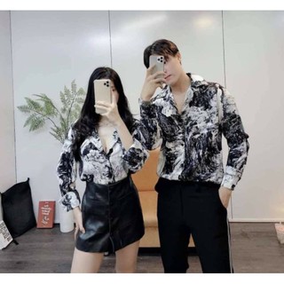 Áo Sơ Mi Lụa Vân Đá Siêu Hot LN11