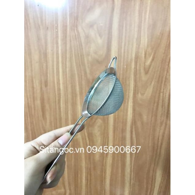 (Size 8cm) Dụng Cụ Lọc Bột Cháo, Lọc Cua Bằng Inox Hàng Đẹp Dày Dặn