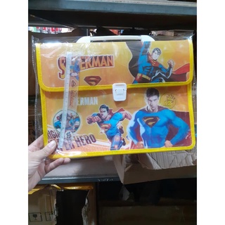 Cặp sách học thêm nhựa cho bé yêu ảnh thật shop chụp giao màu ngẫu nhiên