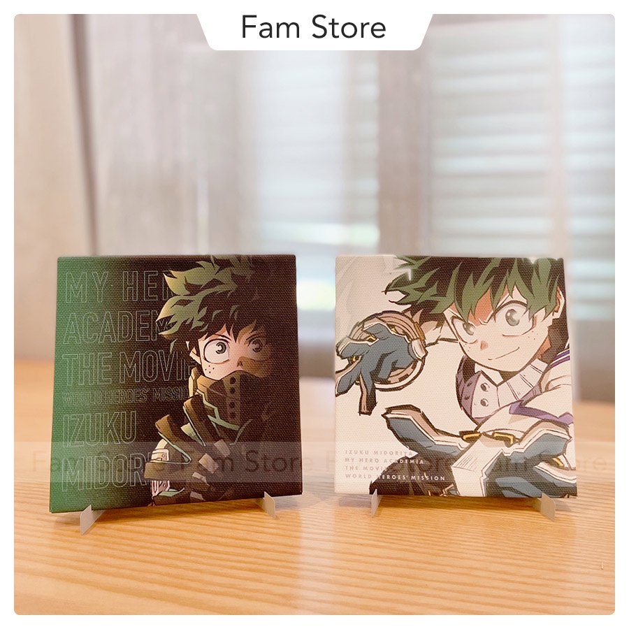 Tranh canvas - My Hero Academia World Heroes Mission Canvas Board