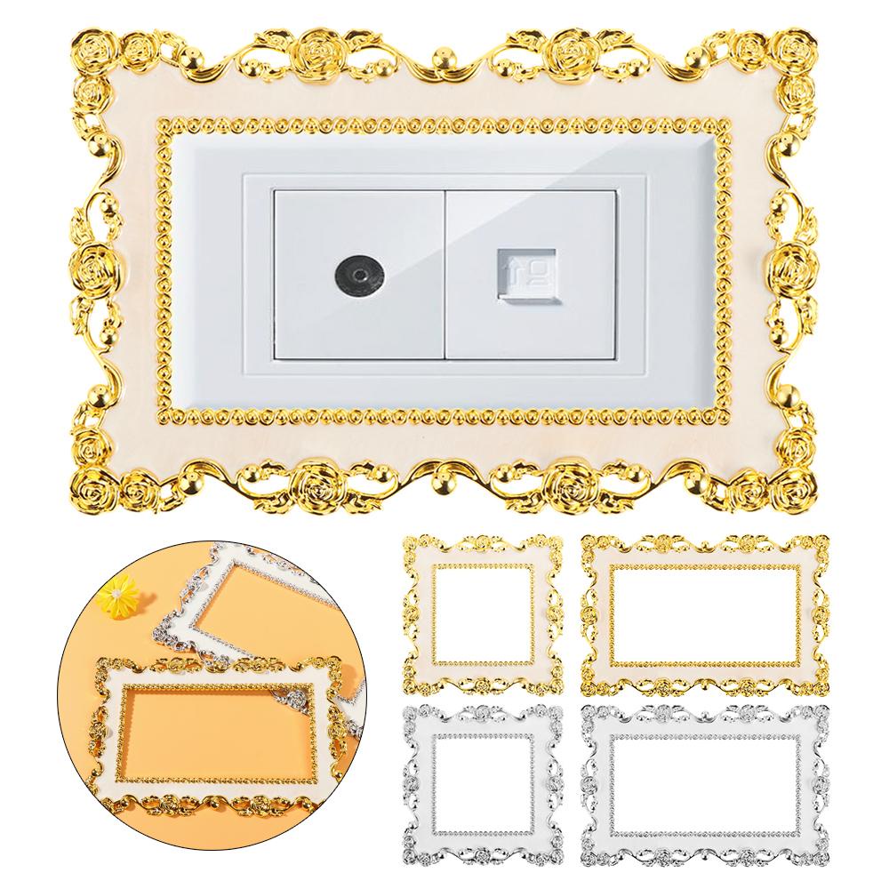 Công Tắc Đèn WONDER Thanh Lịch|Miếng Dán Tường Bằng Nhựa Resin Thiết Kế Dễ Thương
