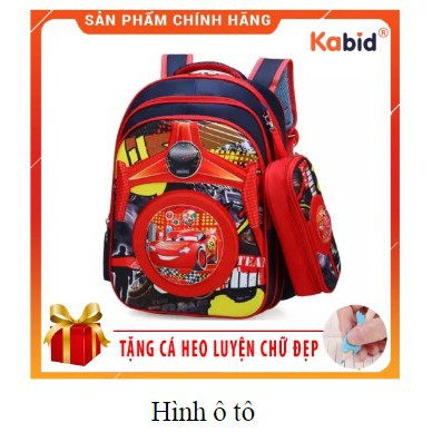 [Mã 267FMCGSALE giảm 8% đơn 500K] Balo cho bé trai học sinh tiểu học chống gù siêu nhẹ kèm hộp bút UTRON( 550gram)