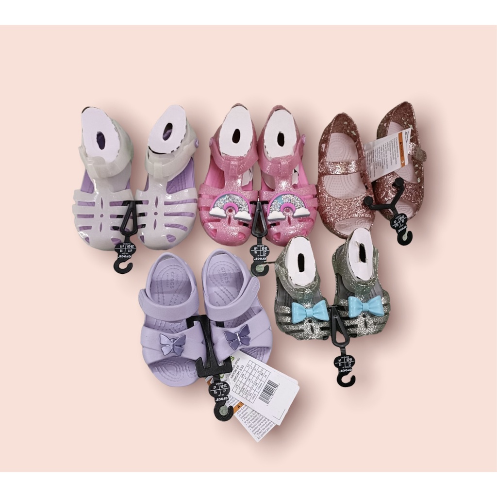 Sandal và giọ cross chính hãng chuẩn auth cho bé gái full tag bao check ko chuẩn hoàn tiền or 1 sao