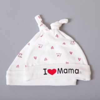 Set 2 Mũ sơ sinh PAPA MAMA siêu kute