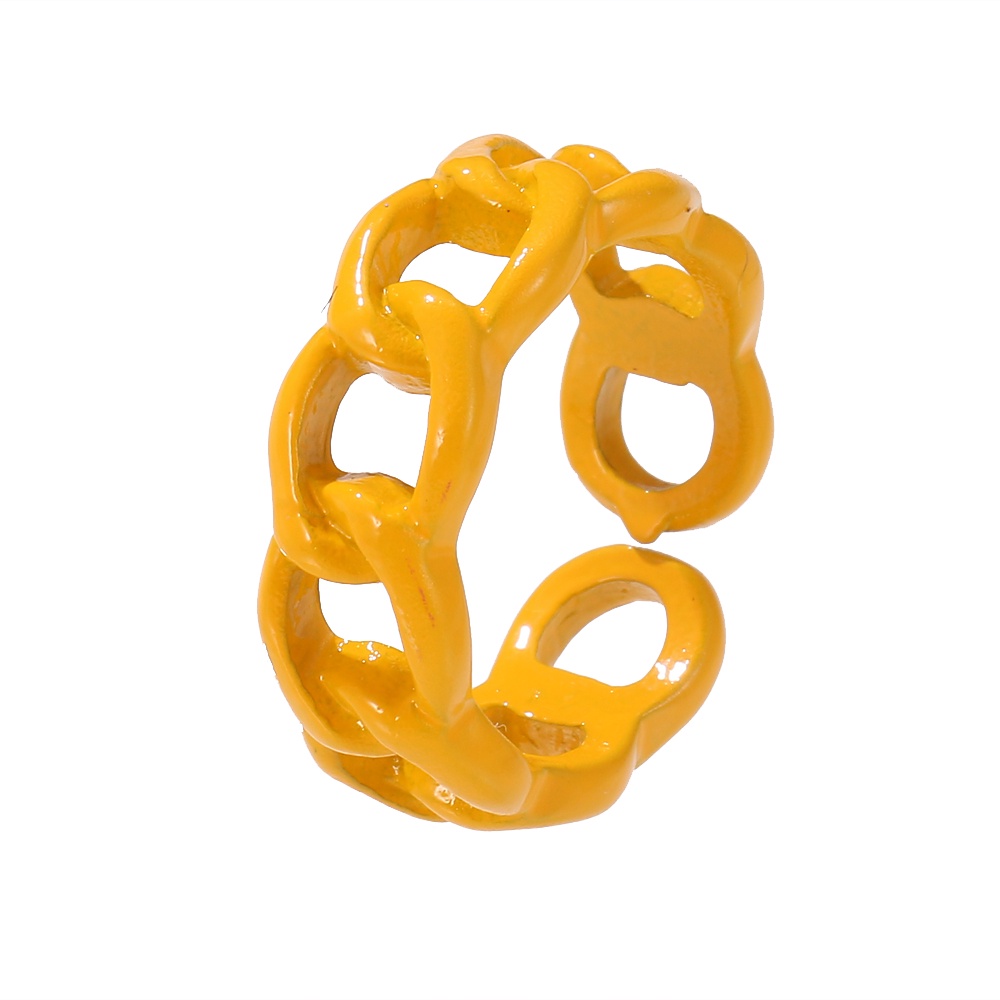 Thời Trang Nhẫn Nhựa Resin Nhiều Màu Sắc Sáng Tạo Cho Nữ