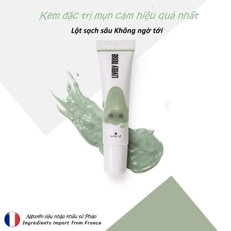 [Freeship]🍒NAKIZ LIVELY NOSE🍒 Kem lột mụn cám, mụn đầu đen Nakiz Thái Lan chính hãng | BigBuy360 - bigbuy360.vn