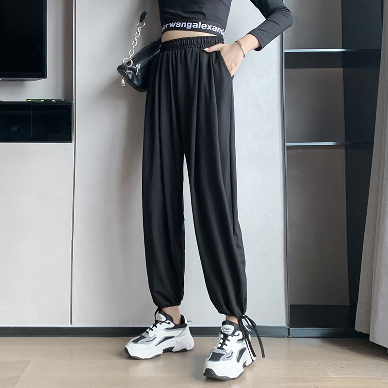 NRVP Quần Thể Thao Ống Rộng Phong Cách Thời Trang Hàn Quốc Dành Cho Nam Và Nữ