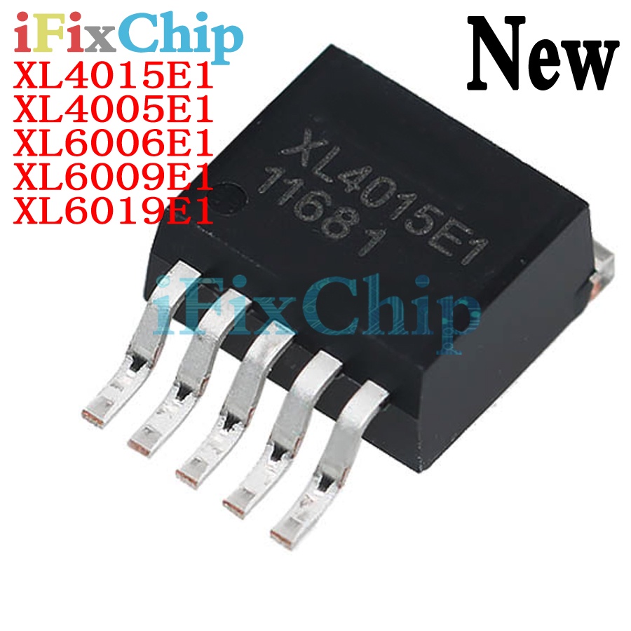 5 Chiếc Thương Hiệu Mới XL4015E1 HS4015E1 TO263 XL4015 TO263-5 4015E1 TO-263 XL4005E1 XL4005 XL6006E