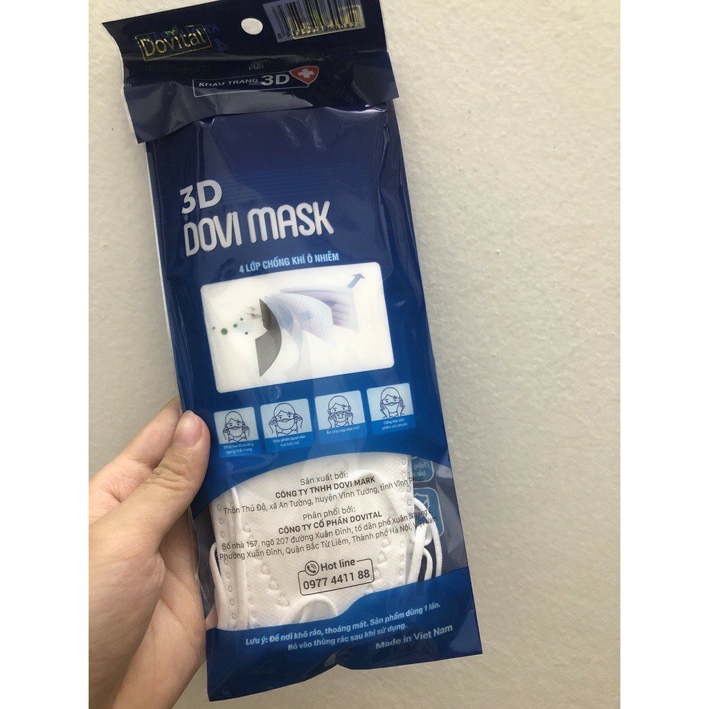 Khẩu trang dovi mask 013514