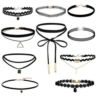 Bộ 12 vòng cổ choker Loại xịn