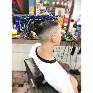 Bím tóc Omber làm Dreadlock, Box braid, tóc nối